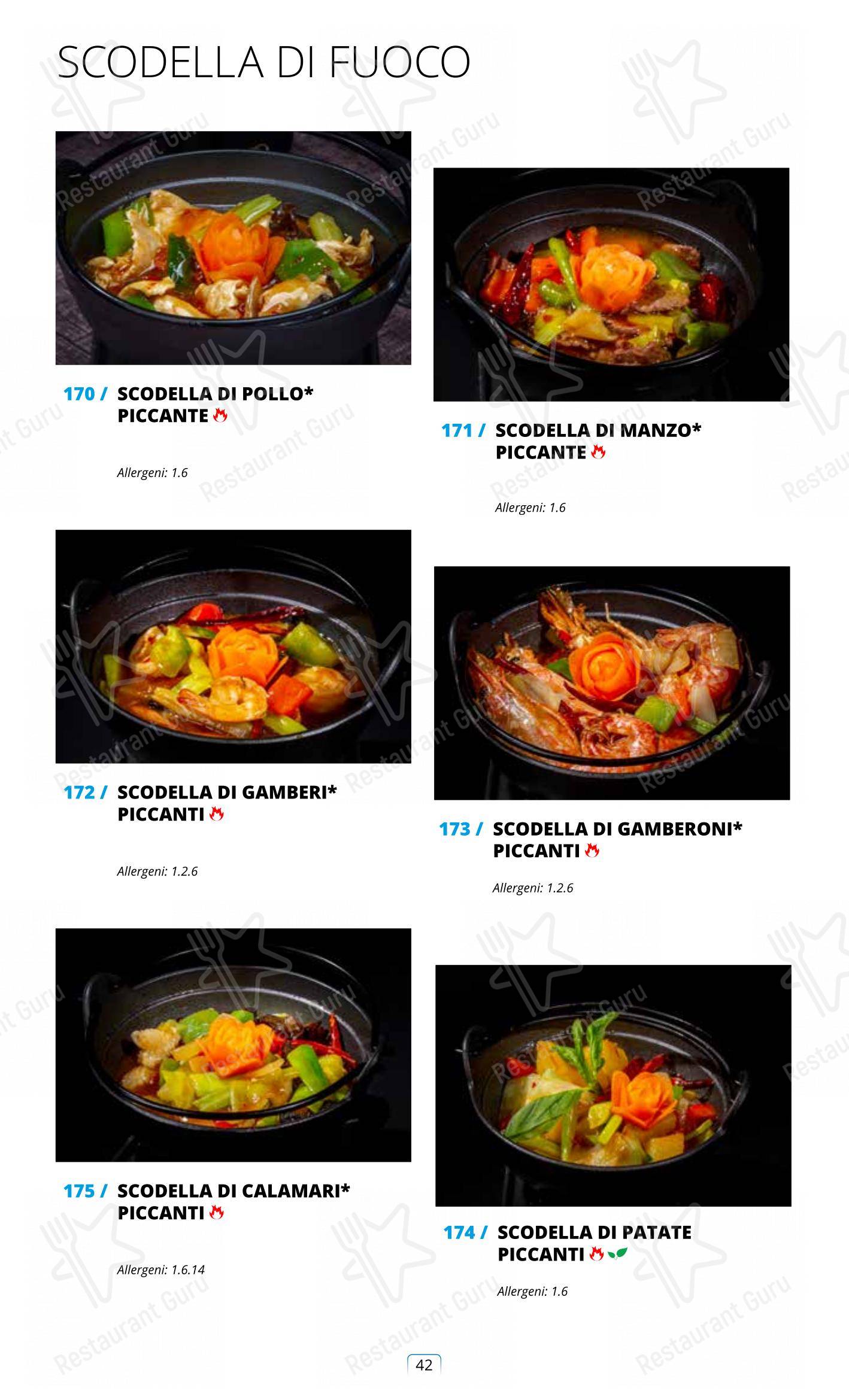 Menu di Sushi City Como - Lunch Menu