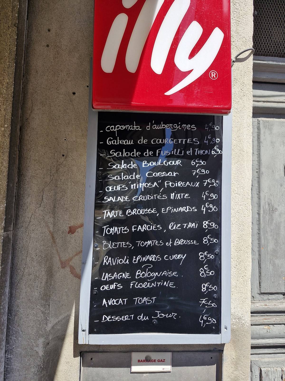 Menu de subito