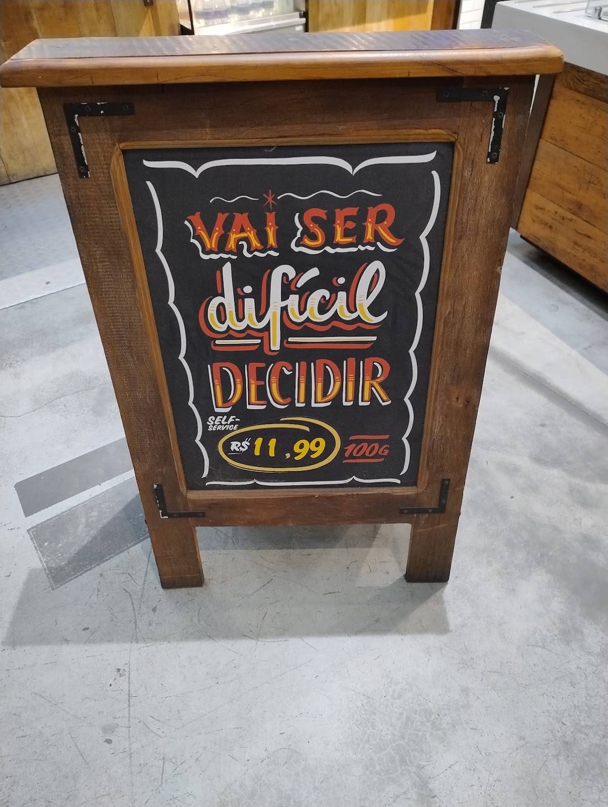 Graal Market Dutra cardápio