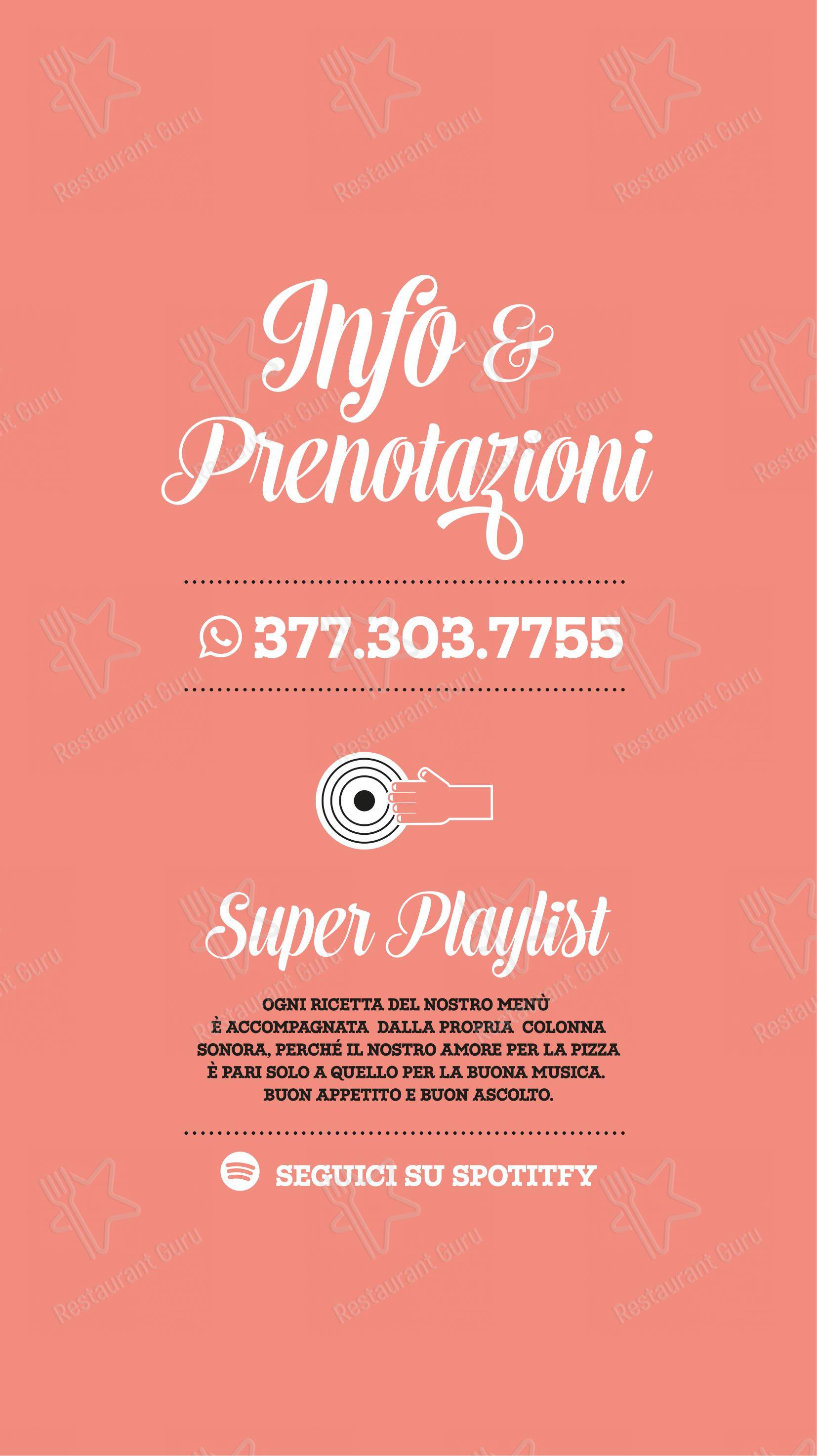 Menu di Supersantos Burger - Основное меню