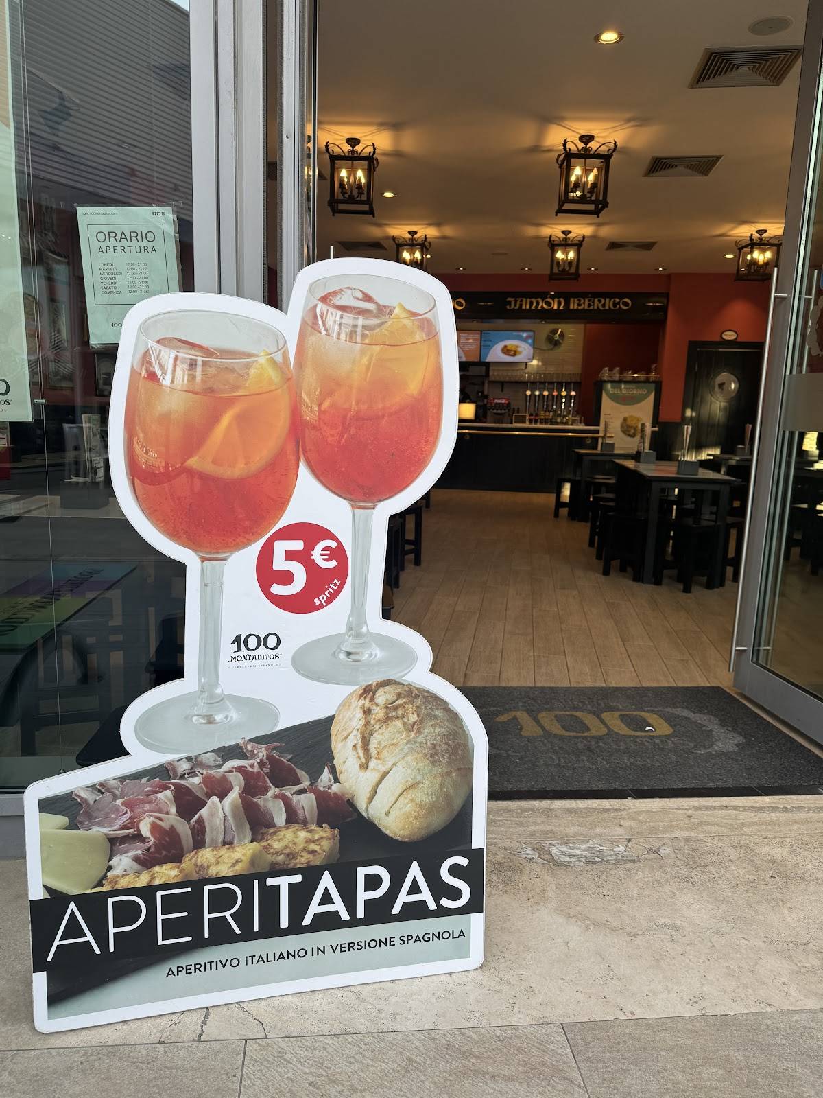 Menu di 100 Montaditos (Castel Romano) 