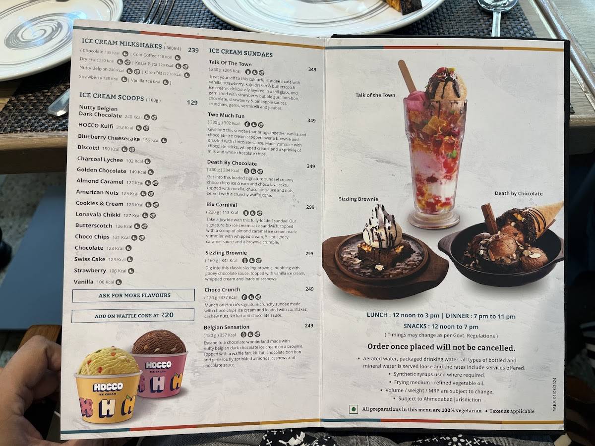 Swaad multicuisine restaurant (Udaipur) menu