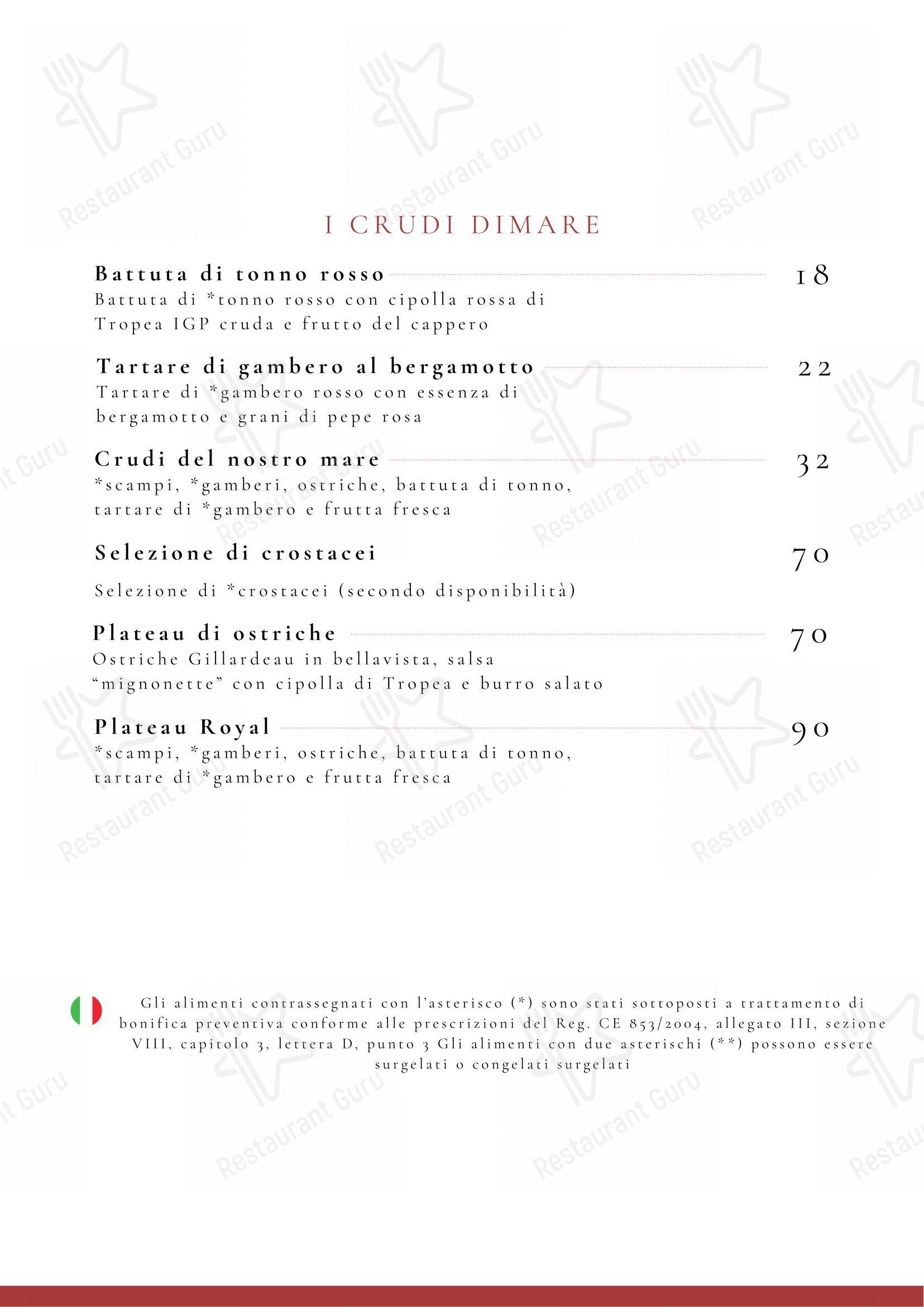 Menu bar per 3 Nodi Tropea in Tropea