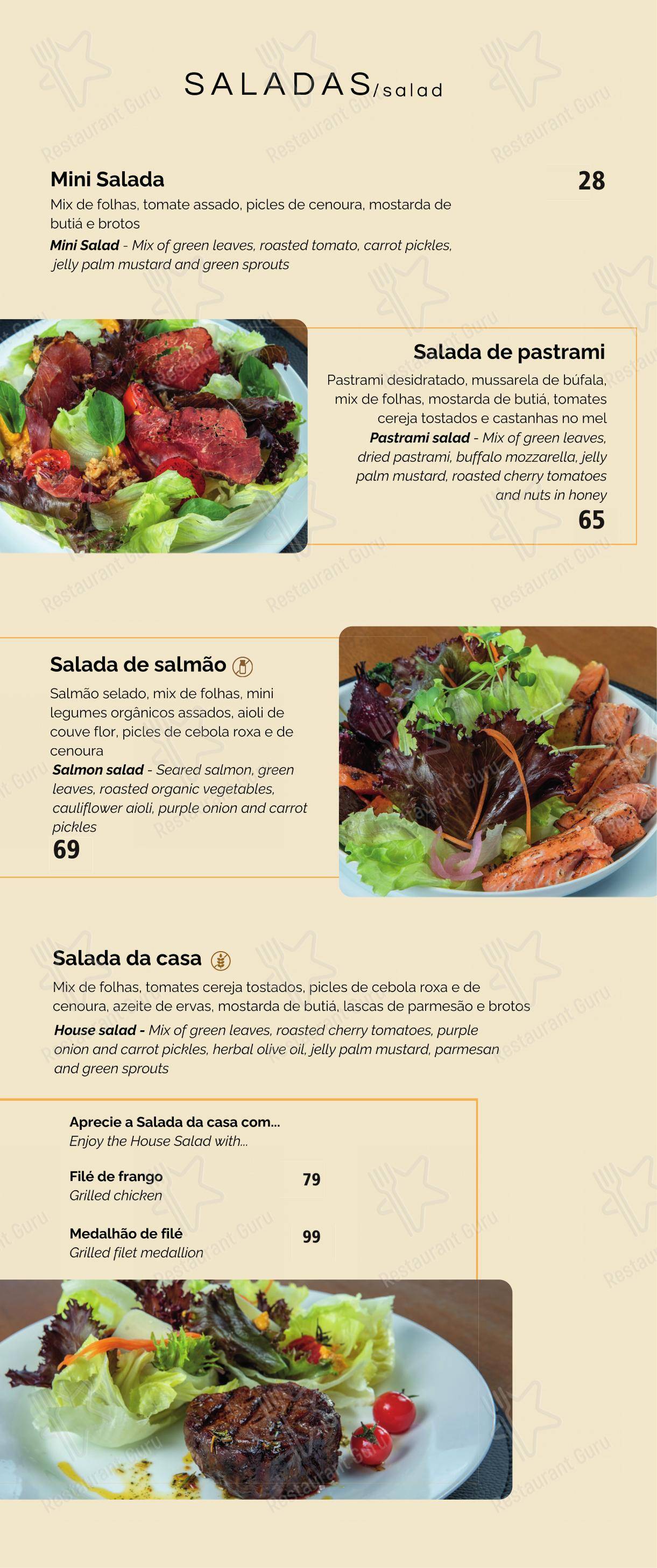 360 POA Gastrobar - Menu