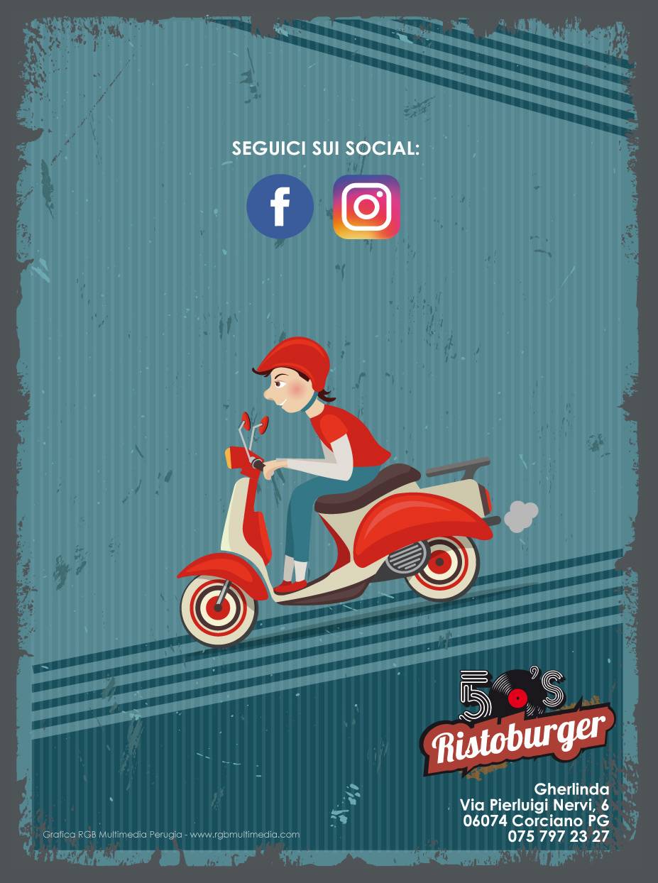 Menu di 50's ristoburger 
