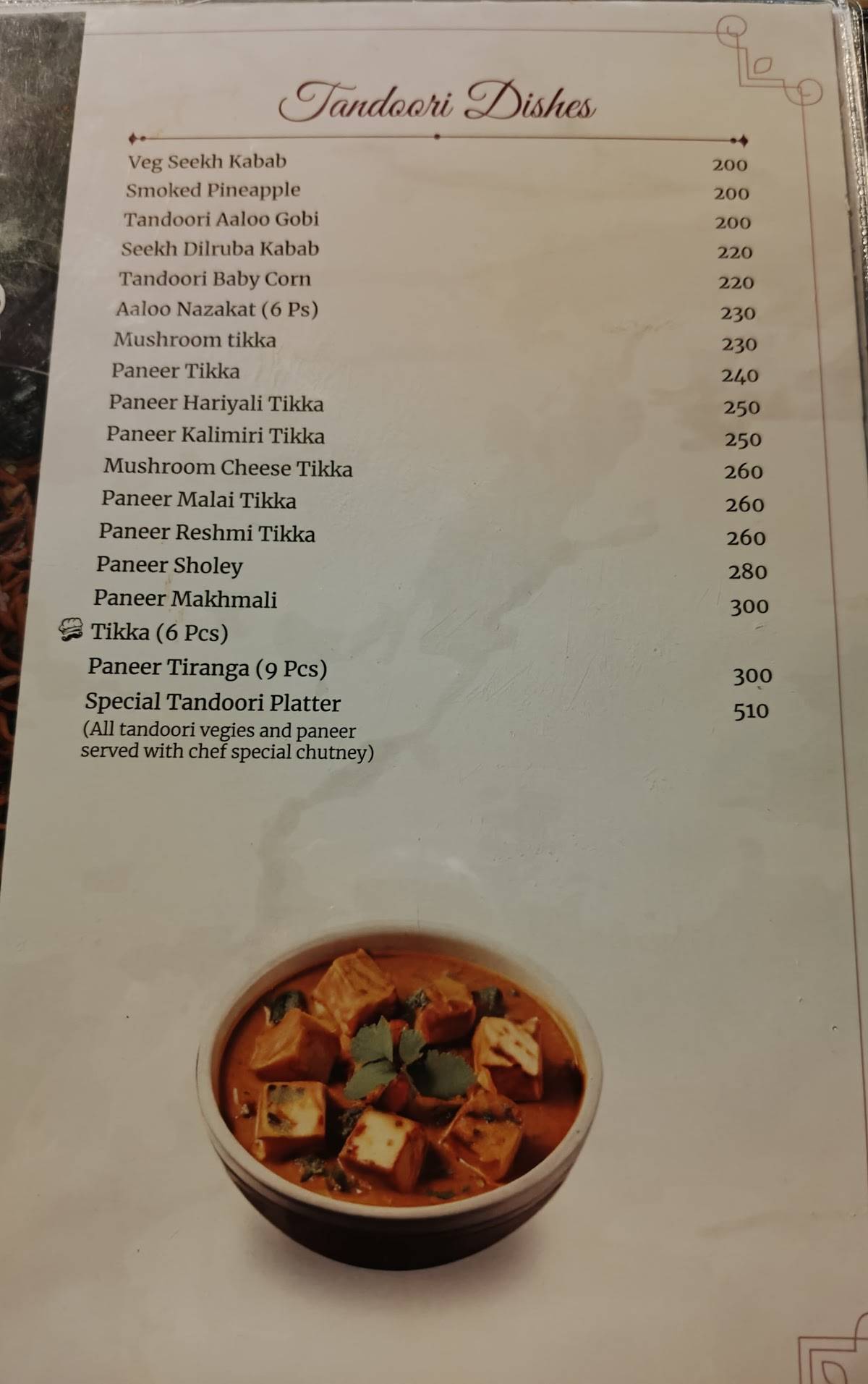 7Hills Restaurant & Café menu