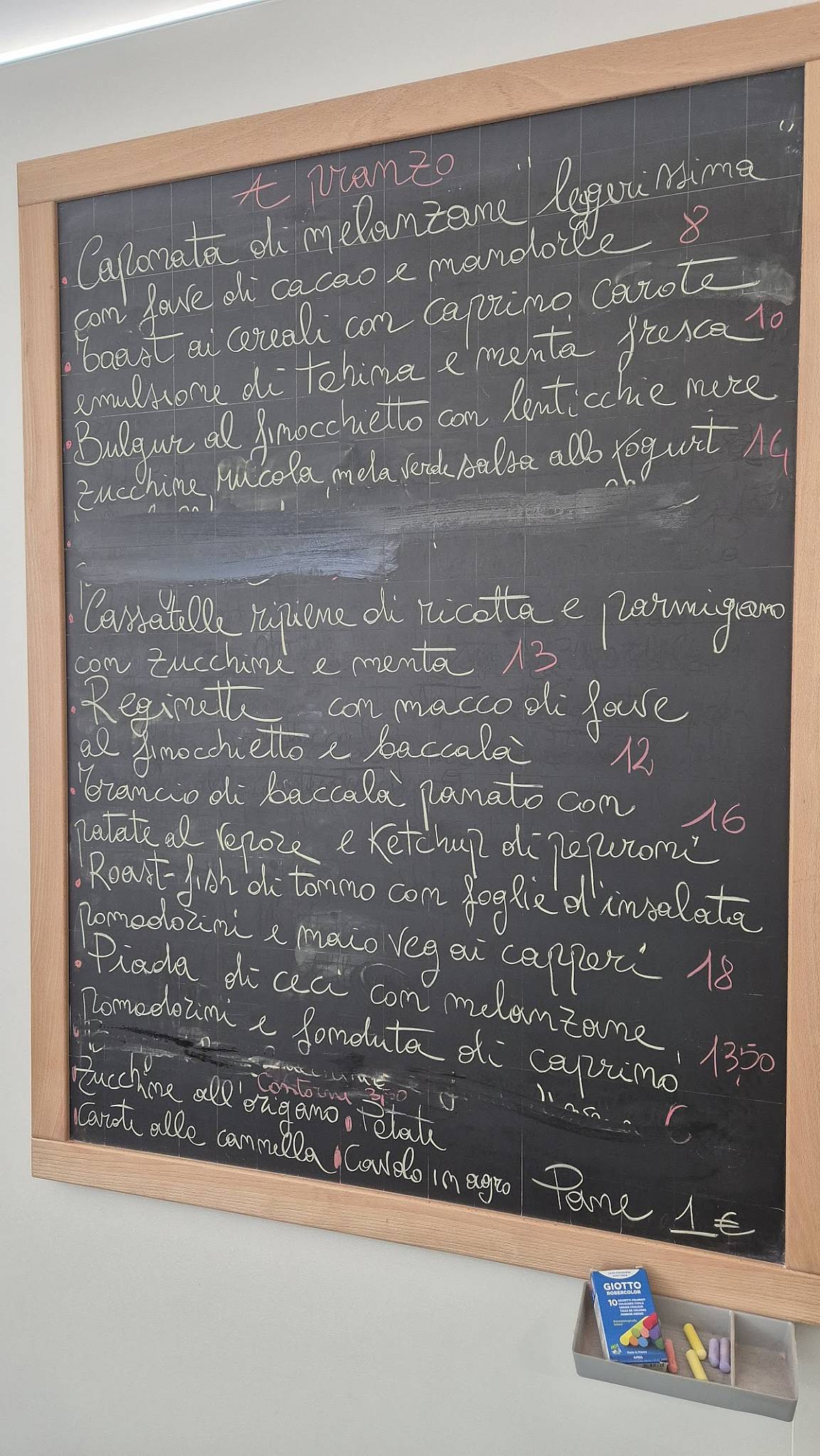 Menu di A Casa di Francesco 