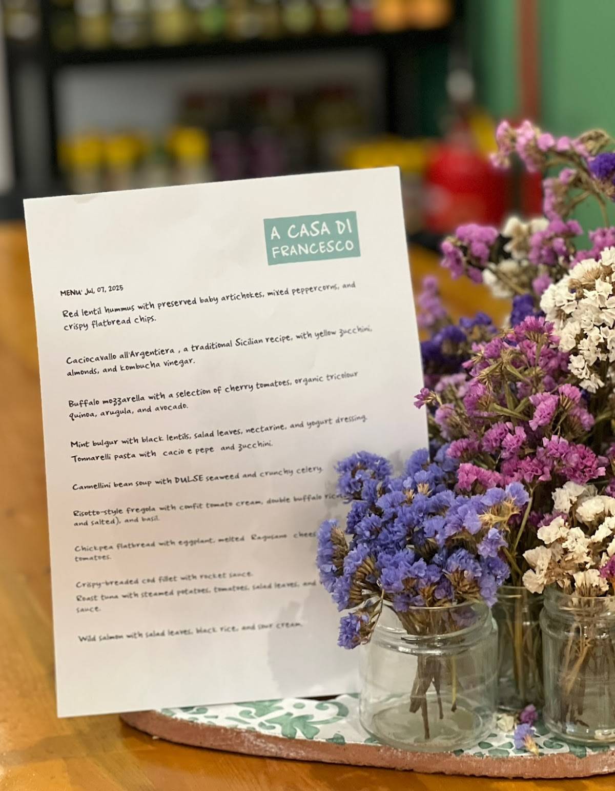 Menu di A Casa di Francesco 