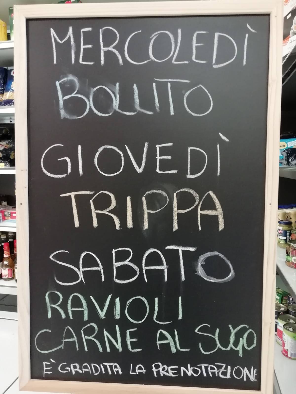Menu di A Putia di Giusy "Qui si mangia" 