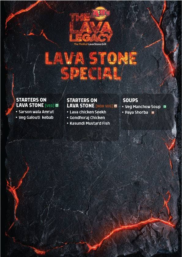 AB's - Absolute Barbecues Ruby Crossing, Kolkata menu