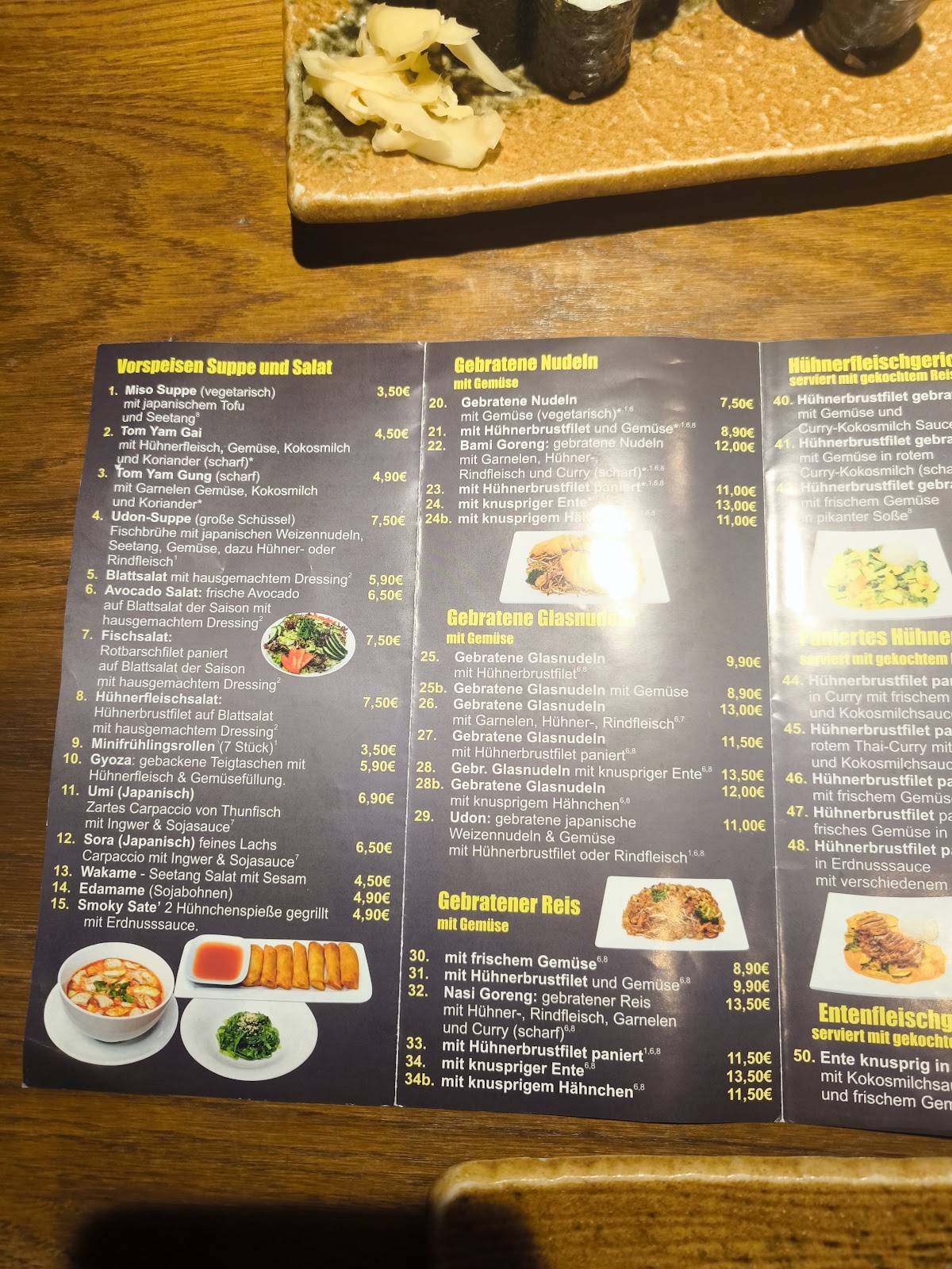Menu de AIKO Sushibar - Hot Wok