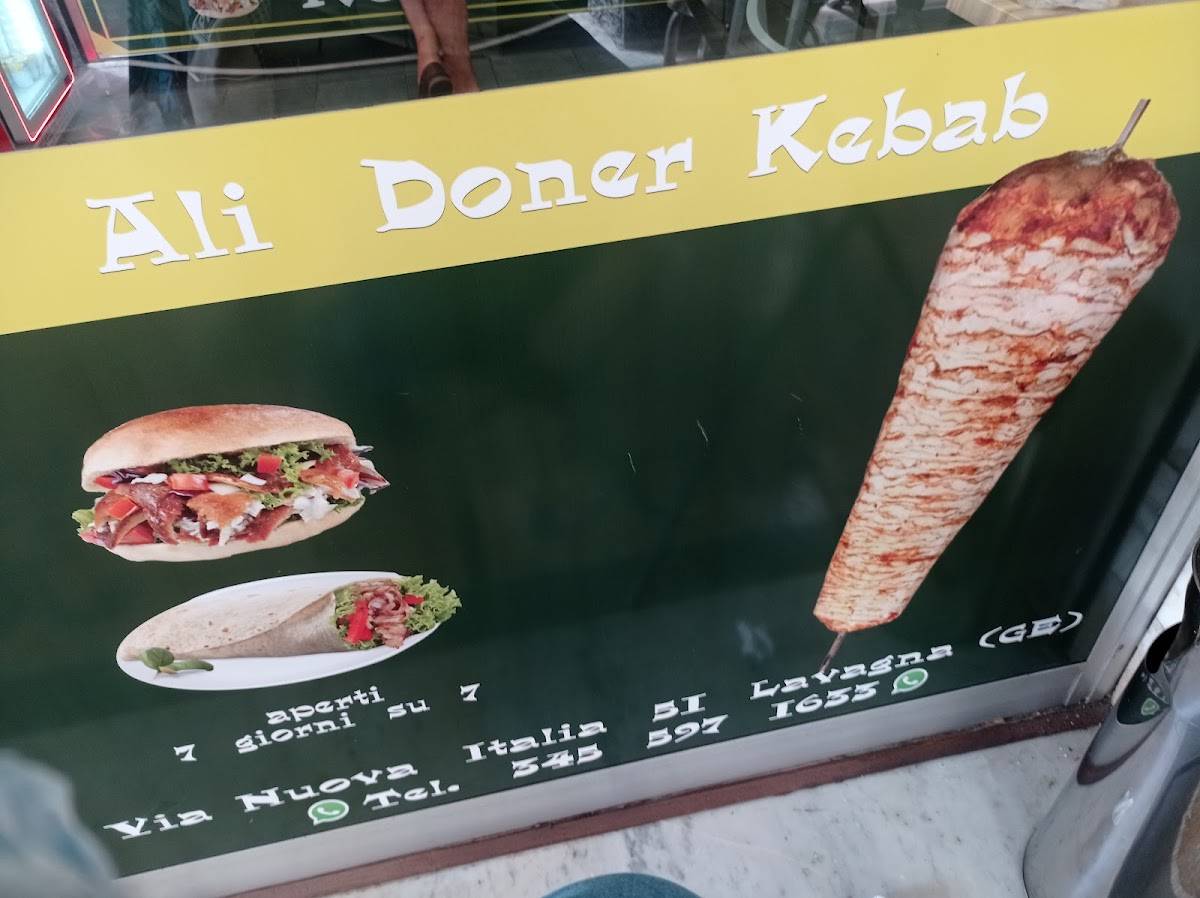Menu di Alì Doner Kebab 