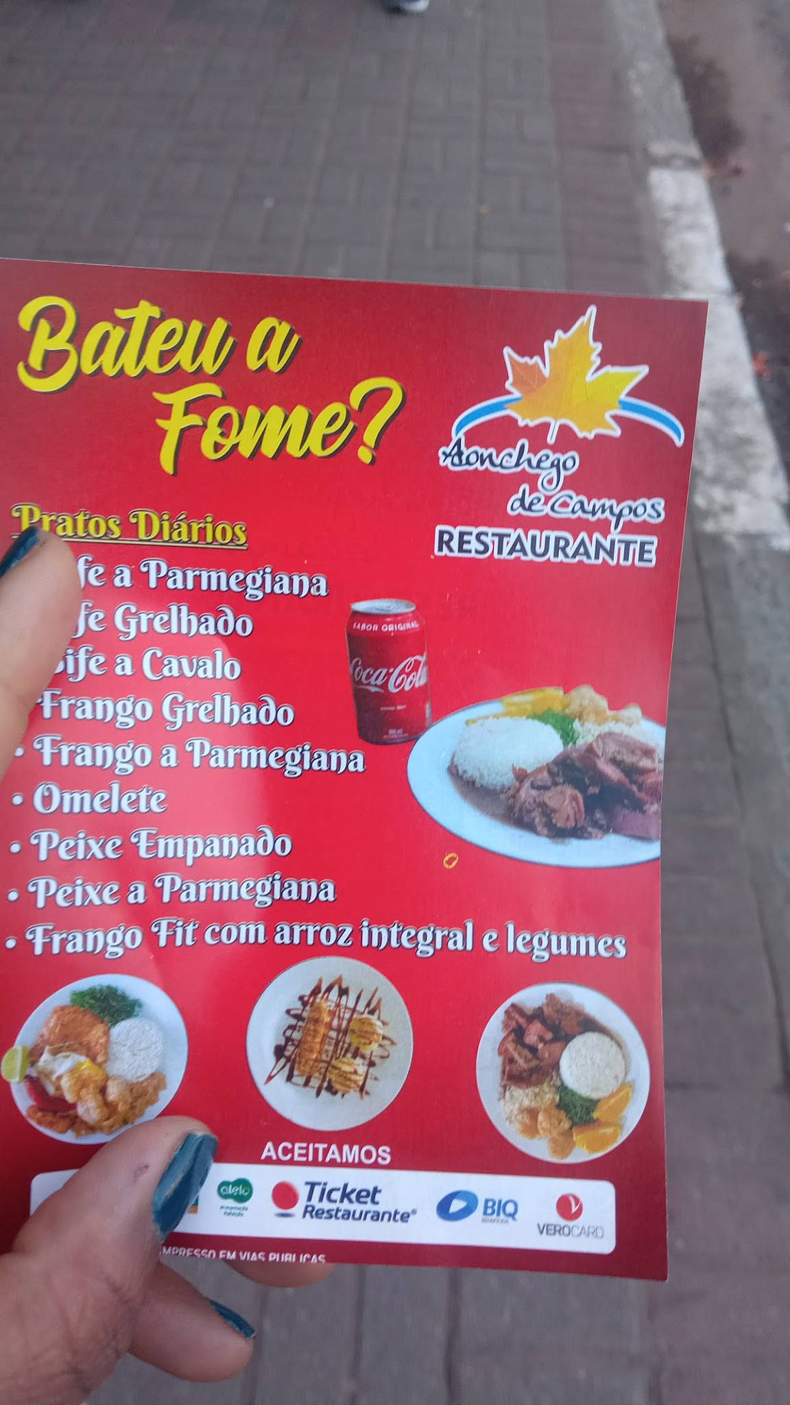 Aconchego De Campos Calçadao cardápio