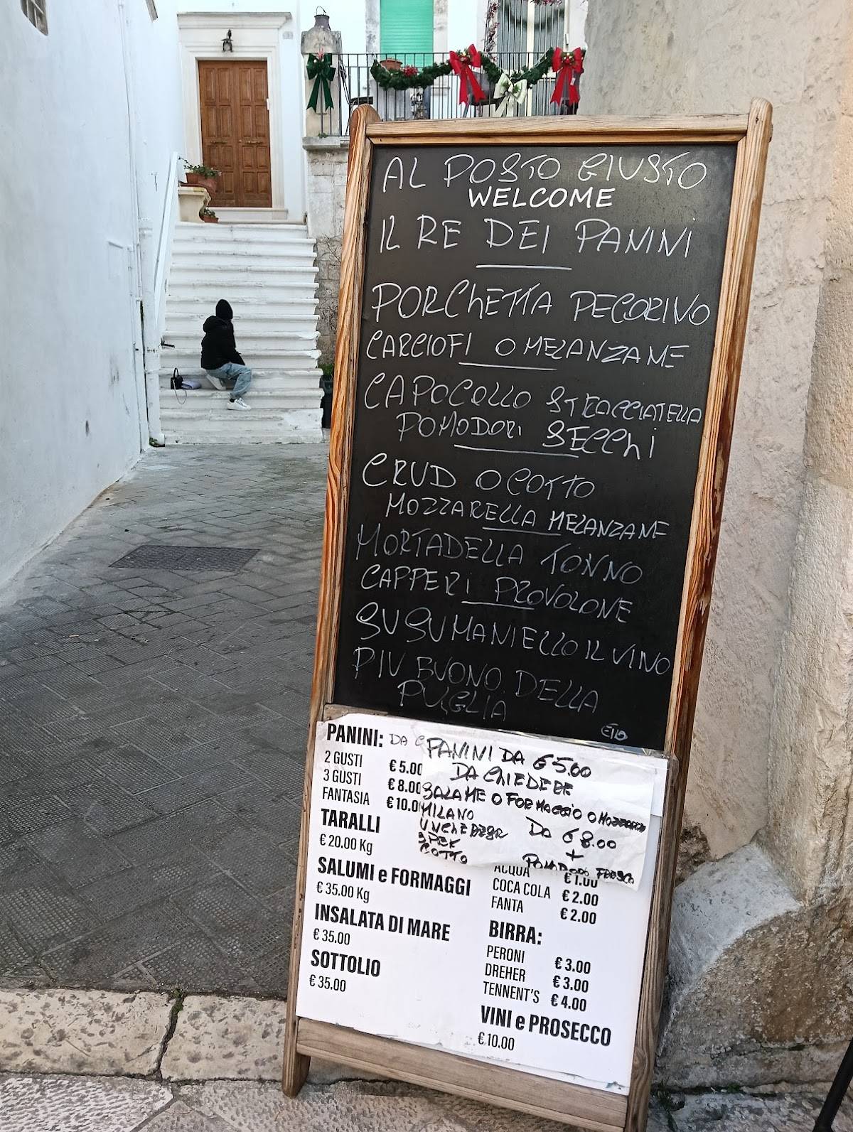 Menu di Adimare 
