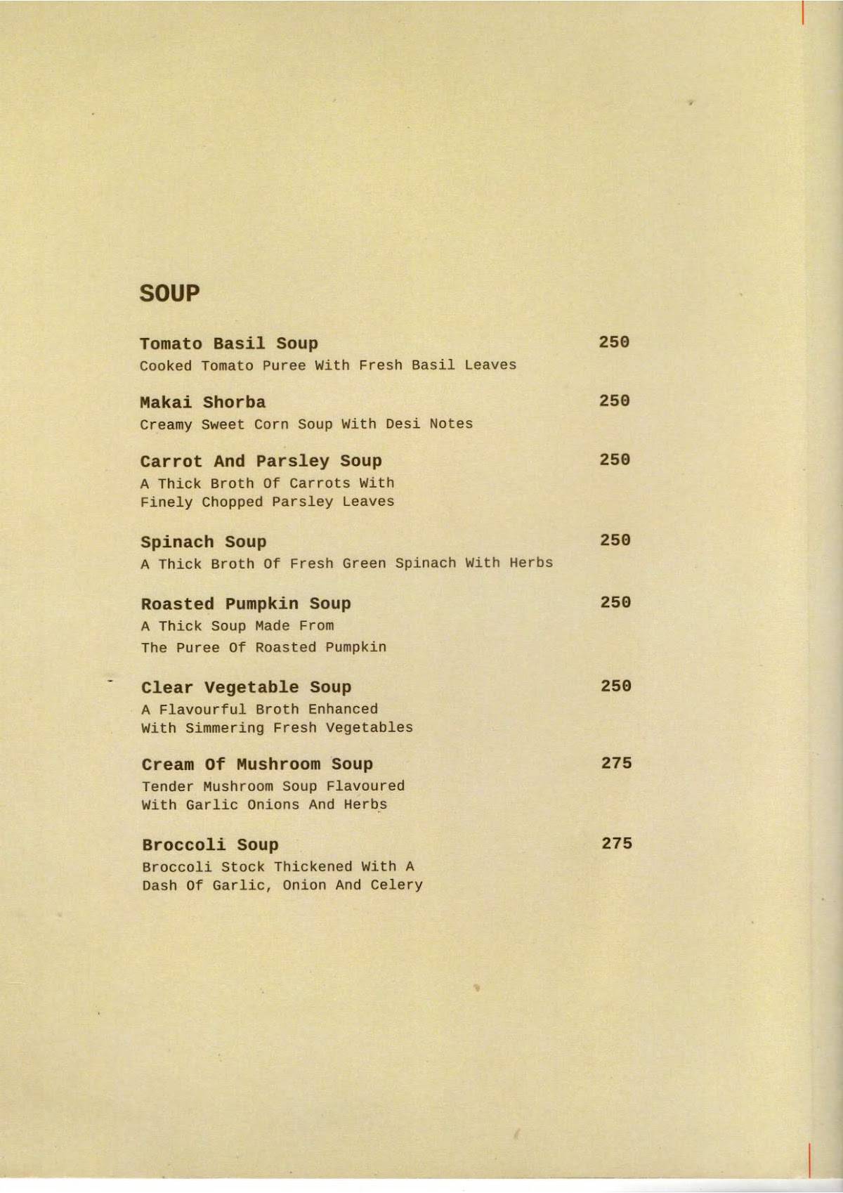 Aharveda - Vegan & Beyond menu