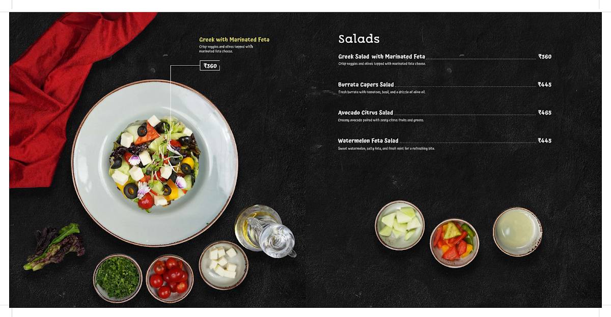 La' Patron Cafe menu