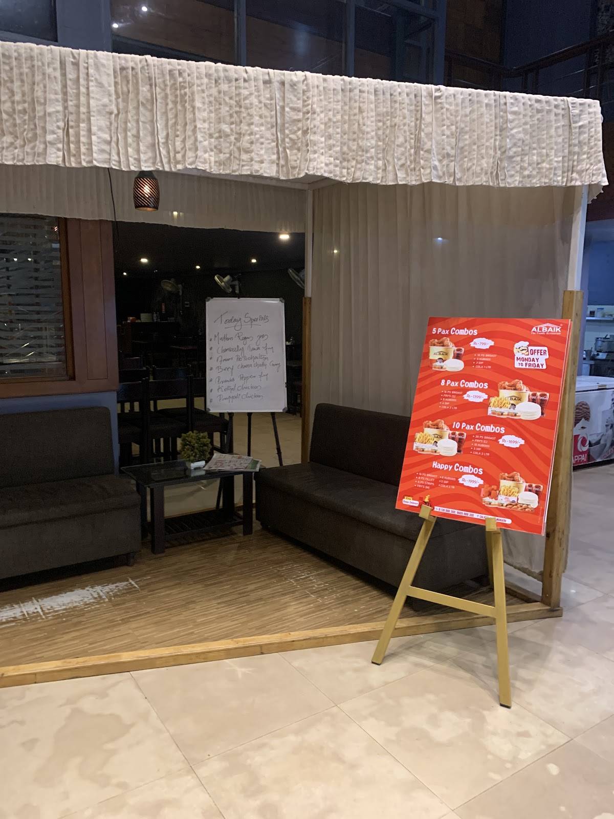 Albaik Restaurant menu