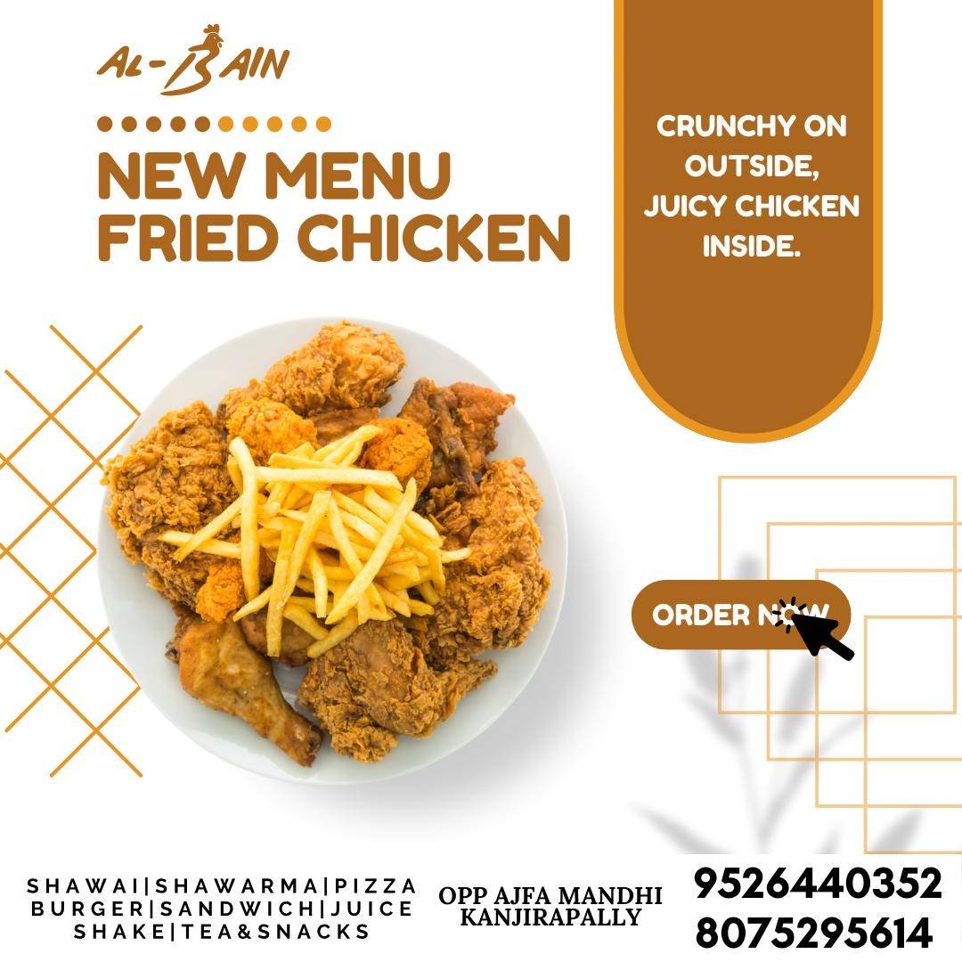 Albain restaurant menu