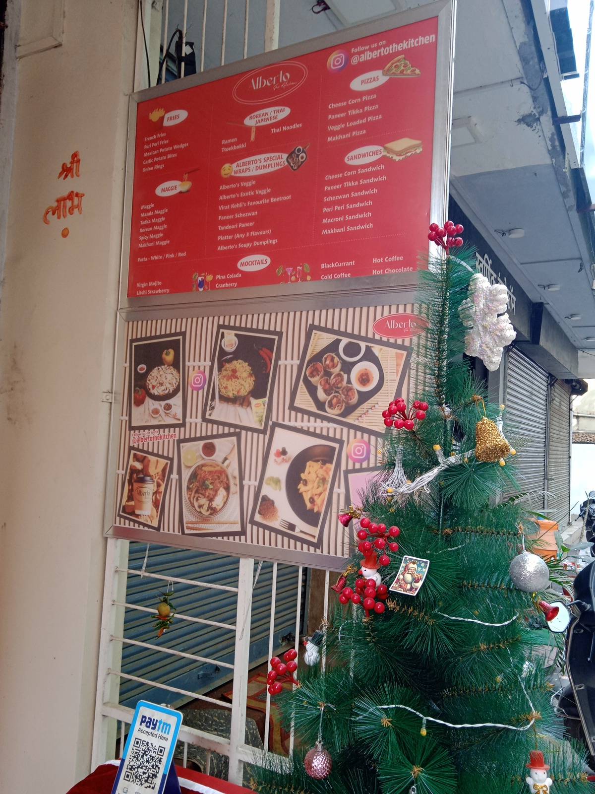 Alberto The Kitchen ( INDO - KOREAN/MEXICAN / ITALIAN ) menu