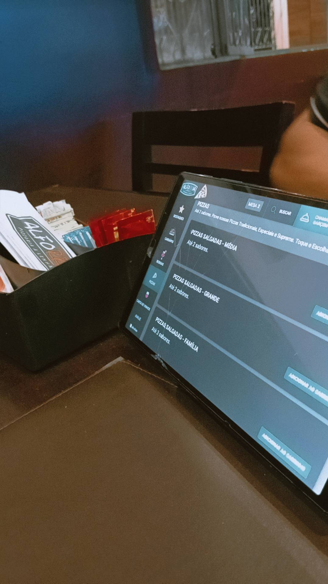 Alforria Pizzaria cardápio