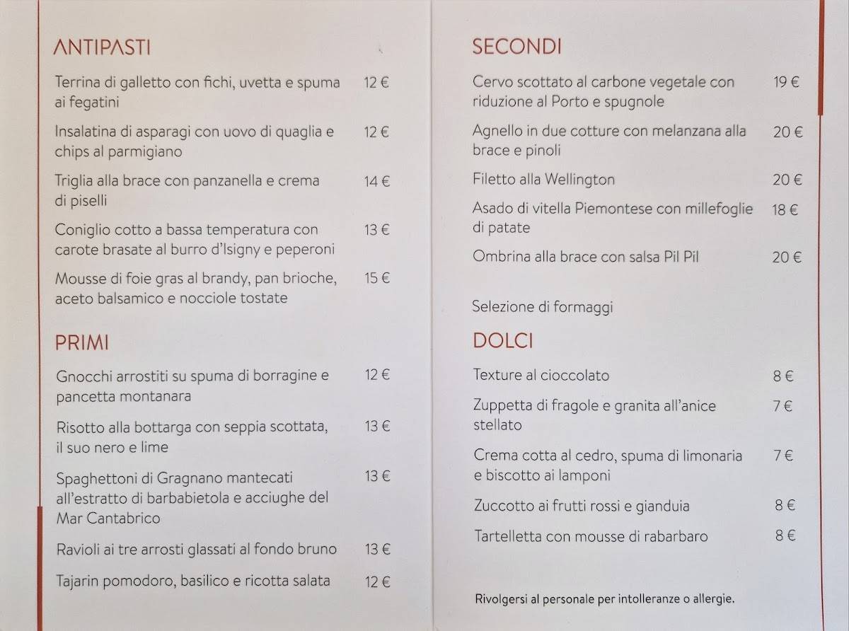 Menu di Alkìmia 