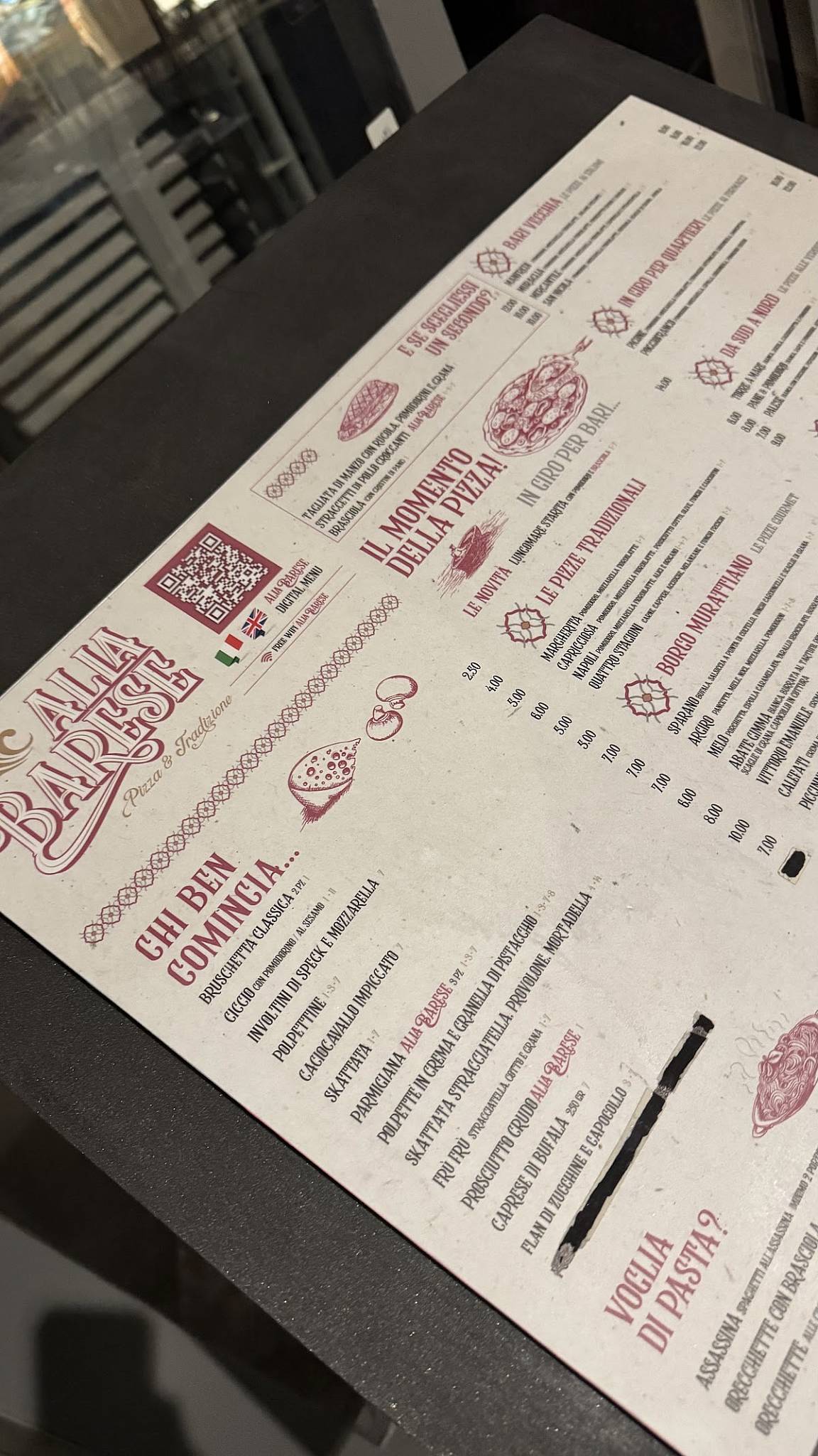 Menu di Alla Barese 