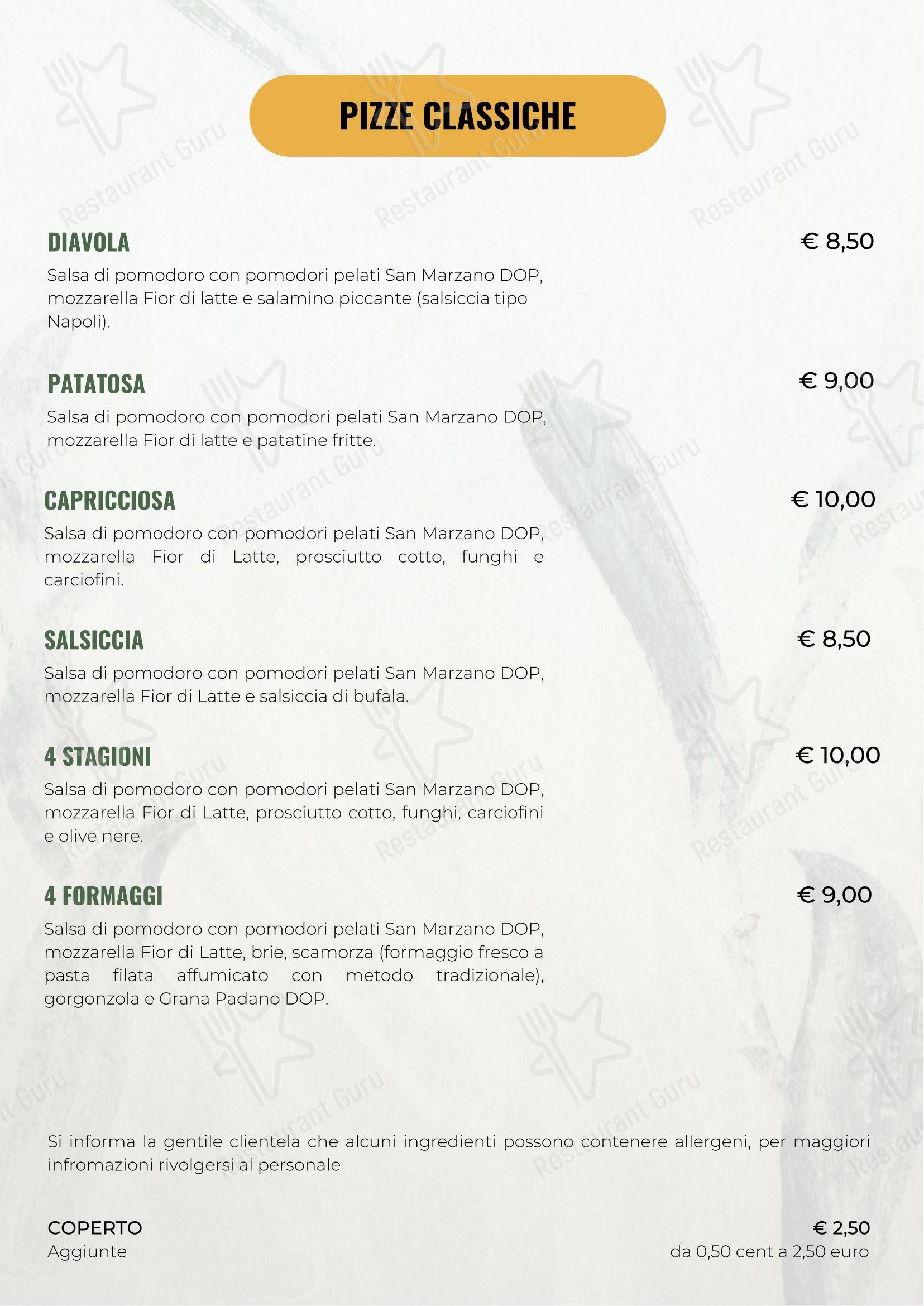Antichi Sapori Dolo in Dolo - Menu