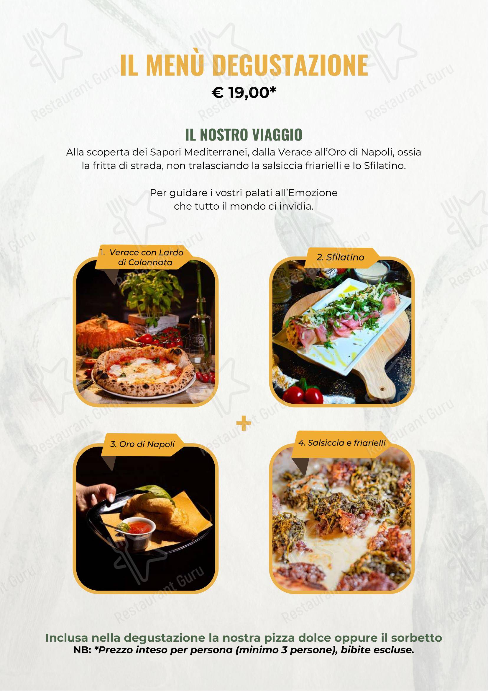 Menu per Antichi Sapori Dolo in Dolo