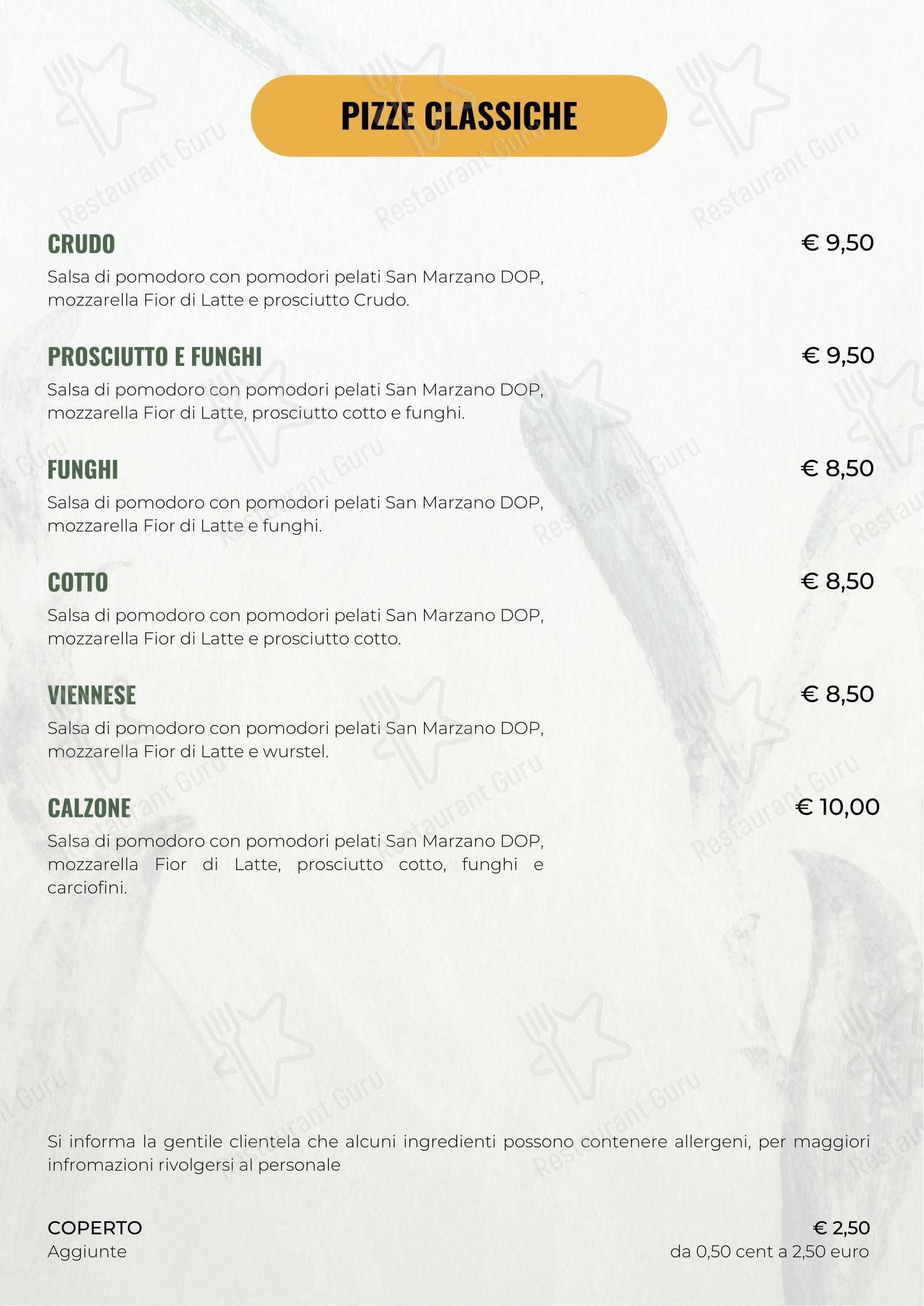 Menu per Antichi Sapori Dolo in Dolo