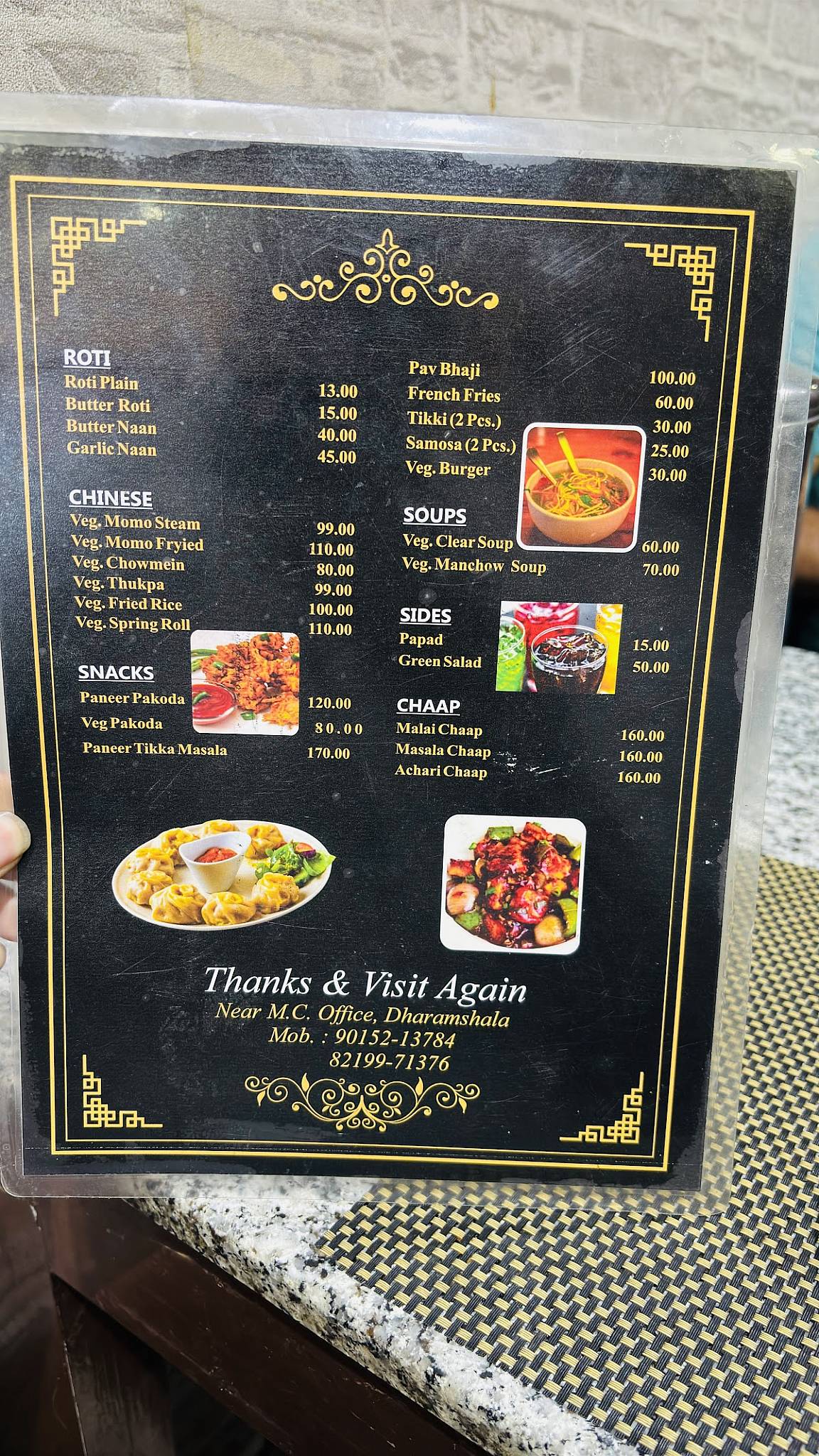 Apna kitchen menu