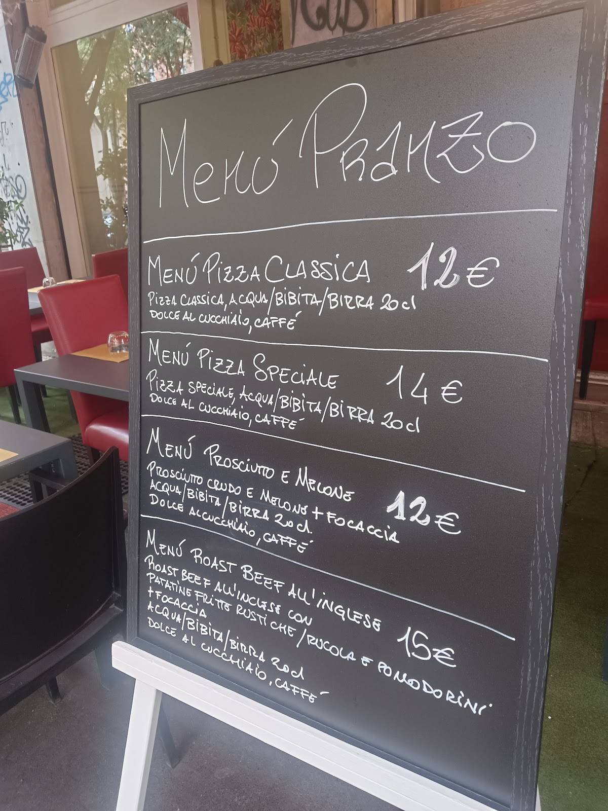 Menu di AppizzaMI 