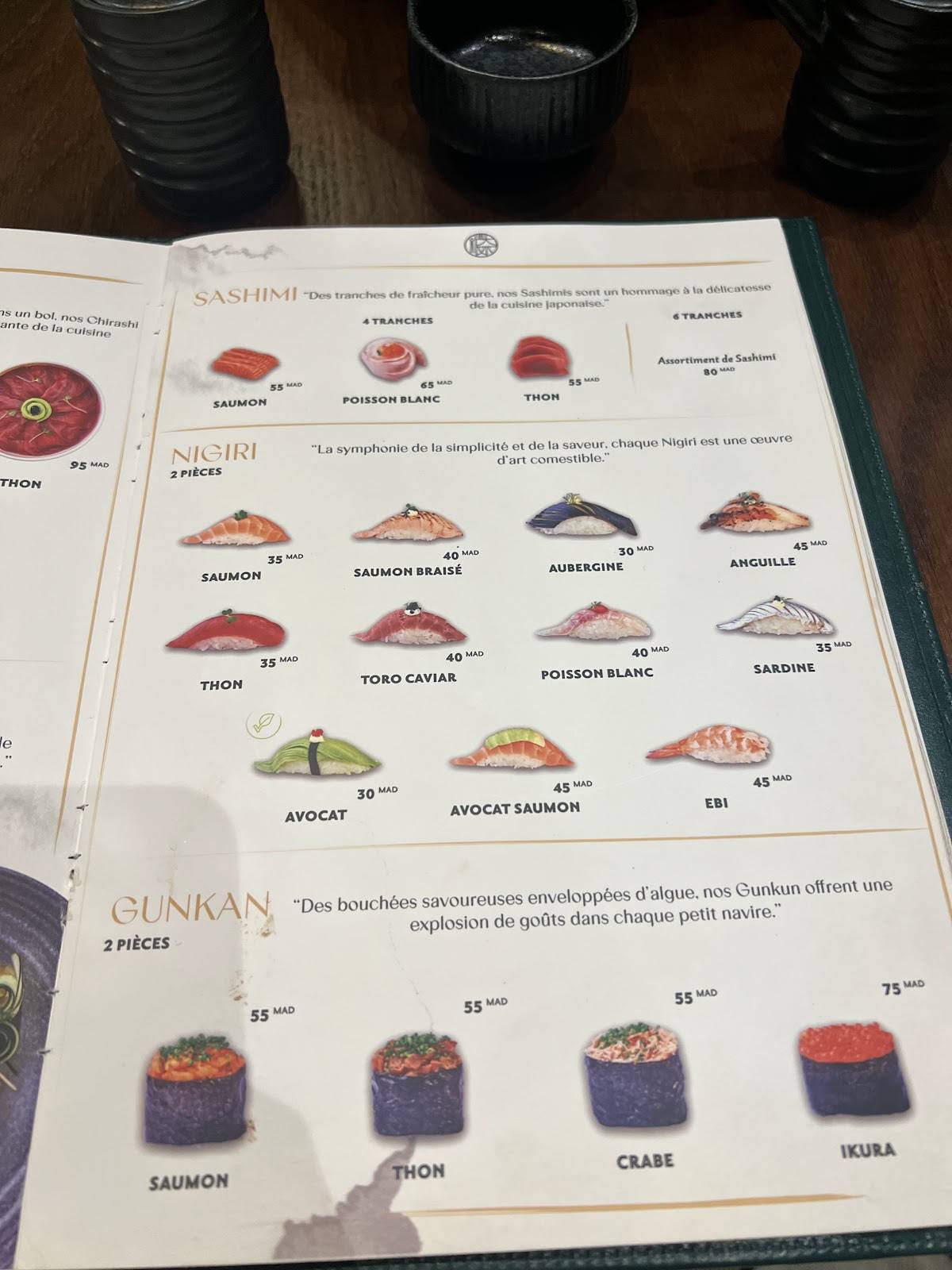 Menu de Asie’tte