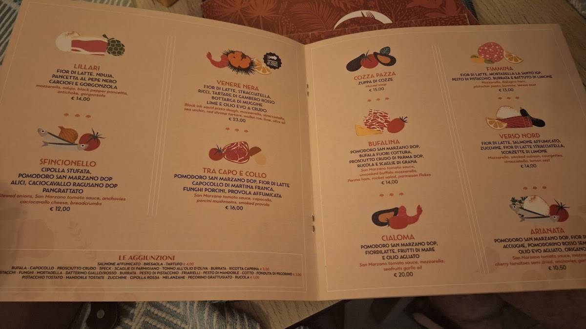 Menu di Asséttati 