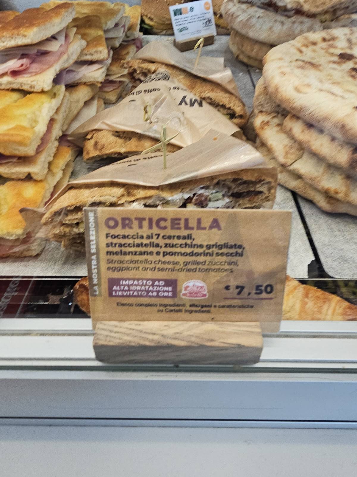Menu di Autogrill San Pelagio Ovest 