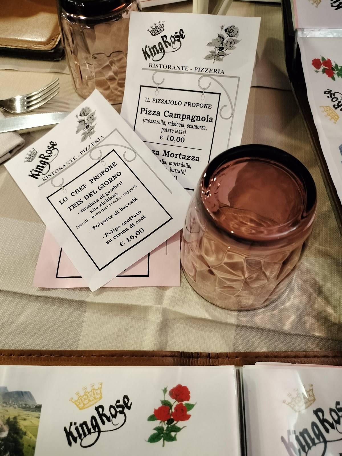 Menu di King Rose 