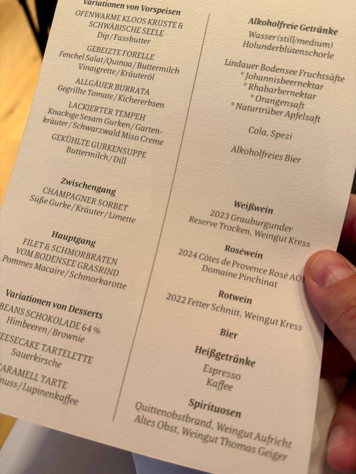 Menu de L'Argot