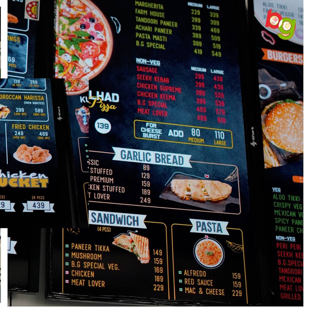 BITES GALLERY NADALA menu