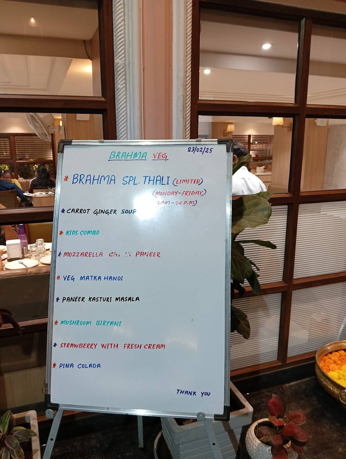 BRAMHA VEG (NIGDI) menu