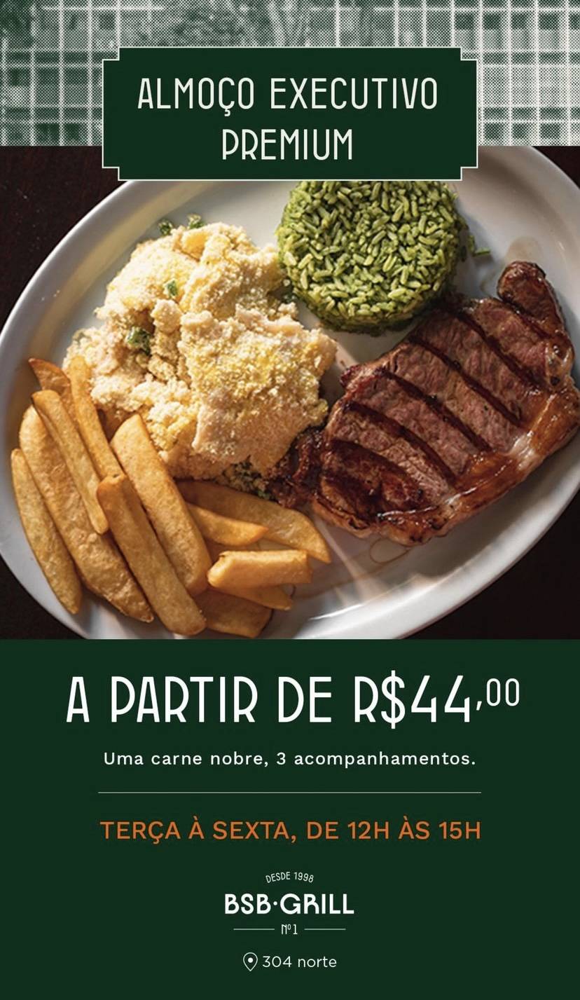 BSB Grill N° 1 cardápio