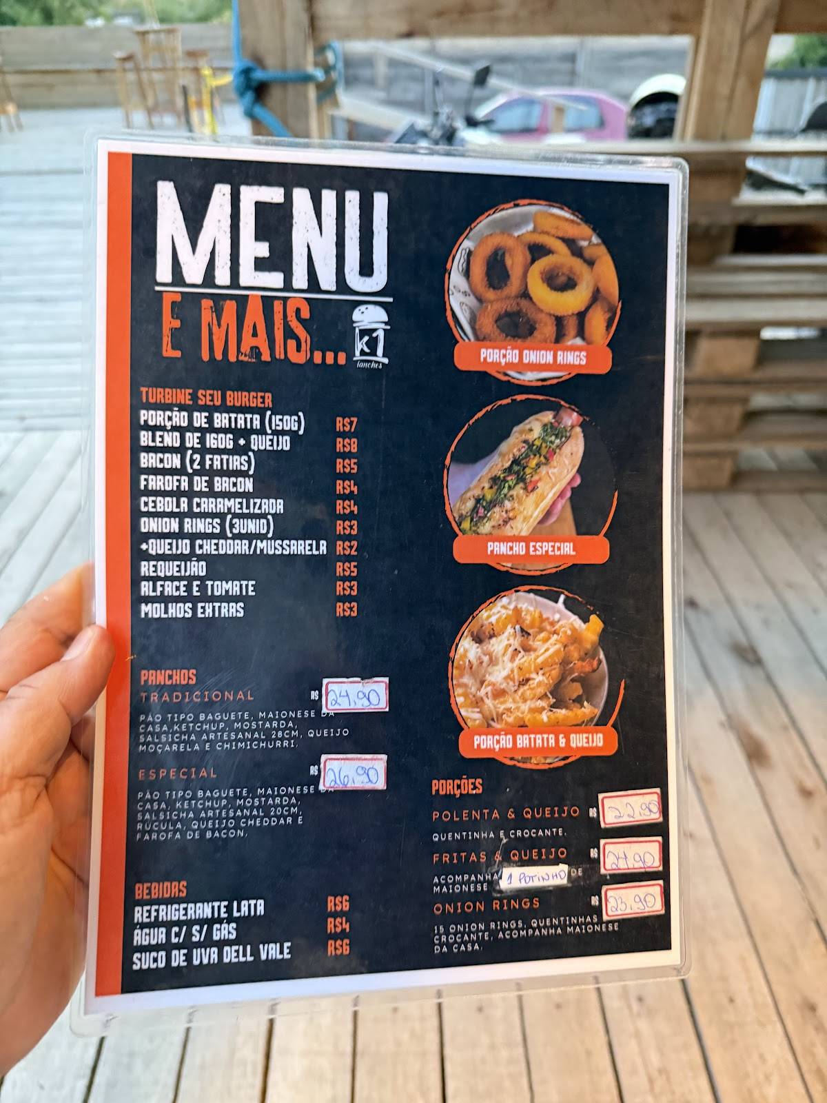 Bar Estaleiro 2 irmãos cardápio