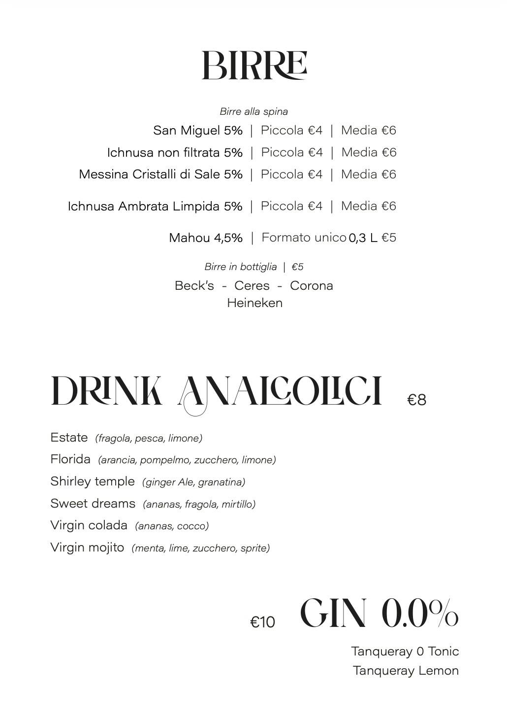 Menu di Bar Permanente 