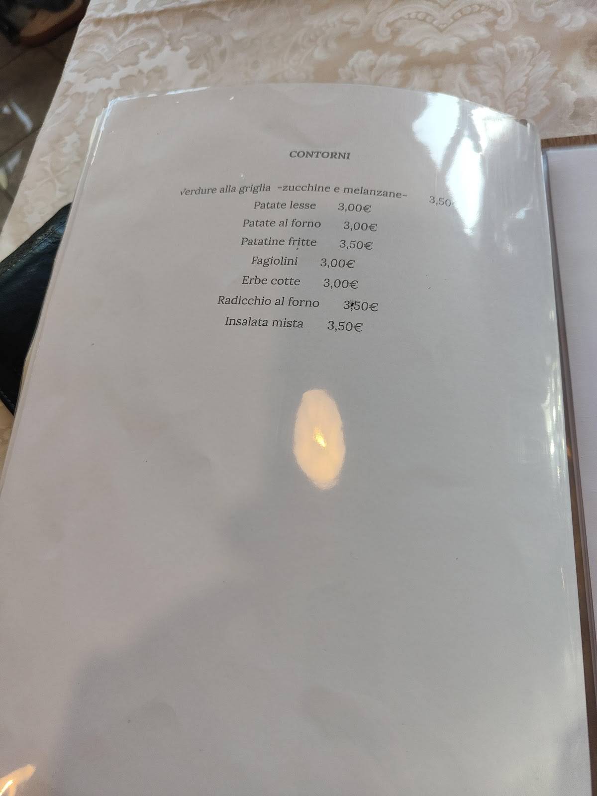 Menu di Ristorante Italo 