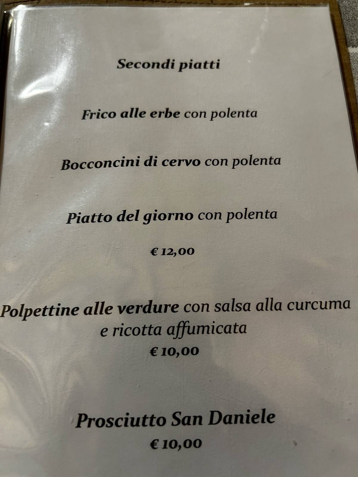 Menu di Ristorante Da Sardo 
