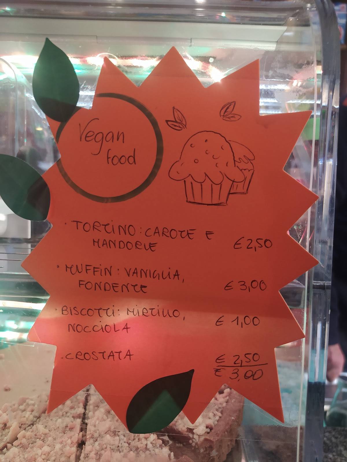 Menu di Arcadia Caffè 