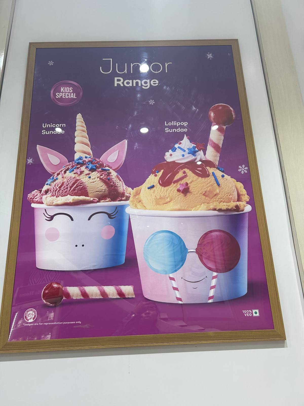 Baskin Robbins menu