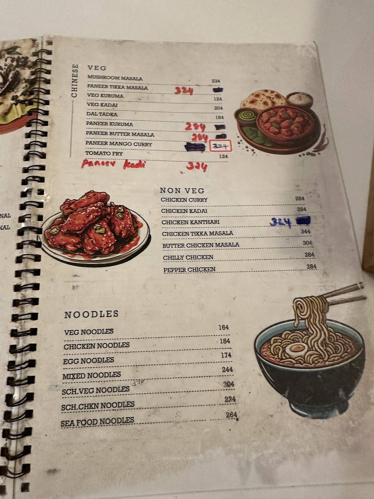 Bay4 Beachfront Restaurant menu