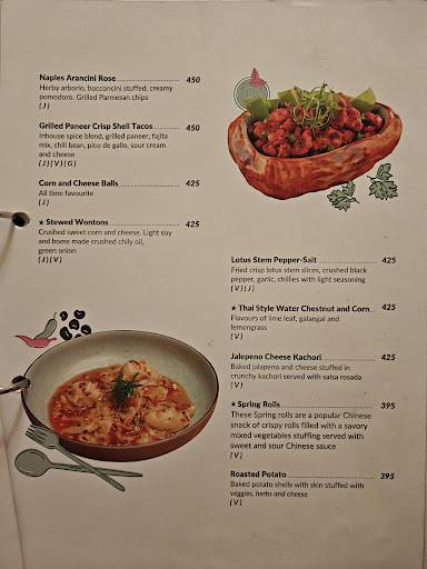 Bayleaf Cafe menu