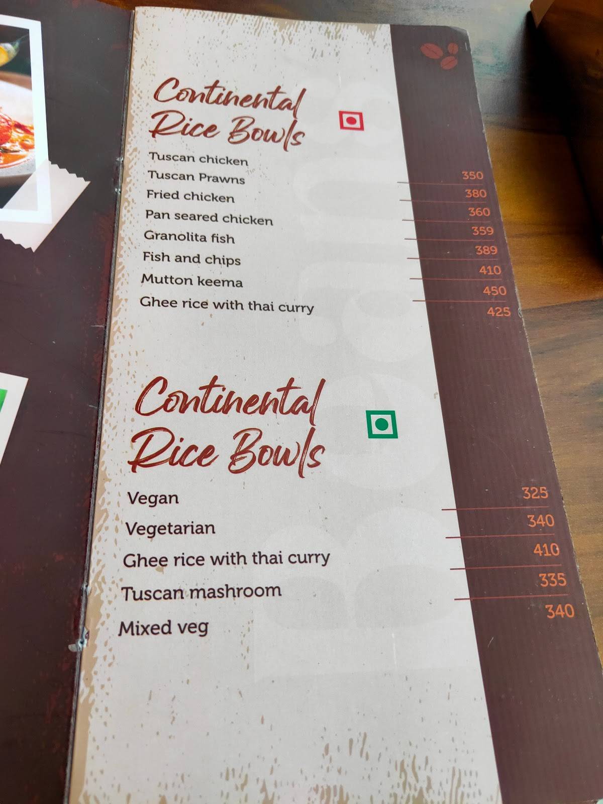 Menu at Beans Beyond Coffee Best Coffe Shop in Vijayawada, Vijayawada