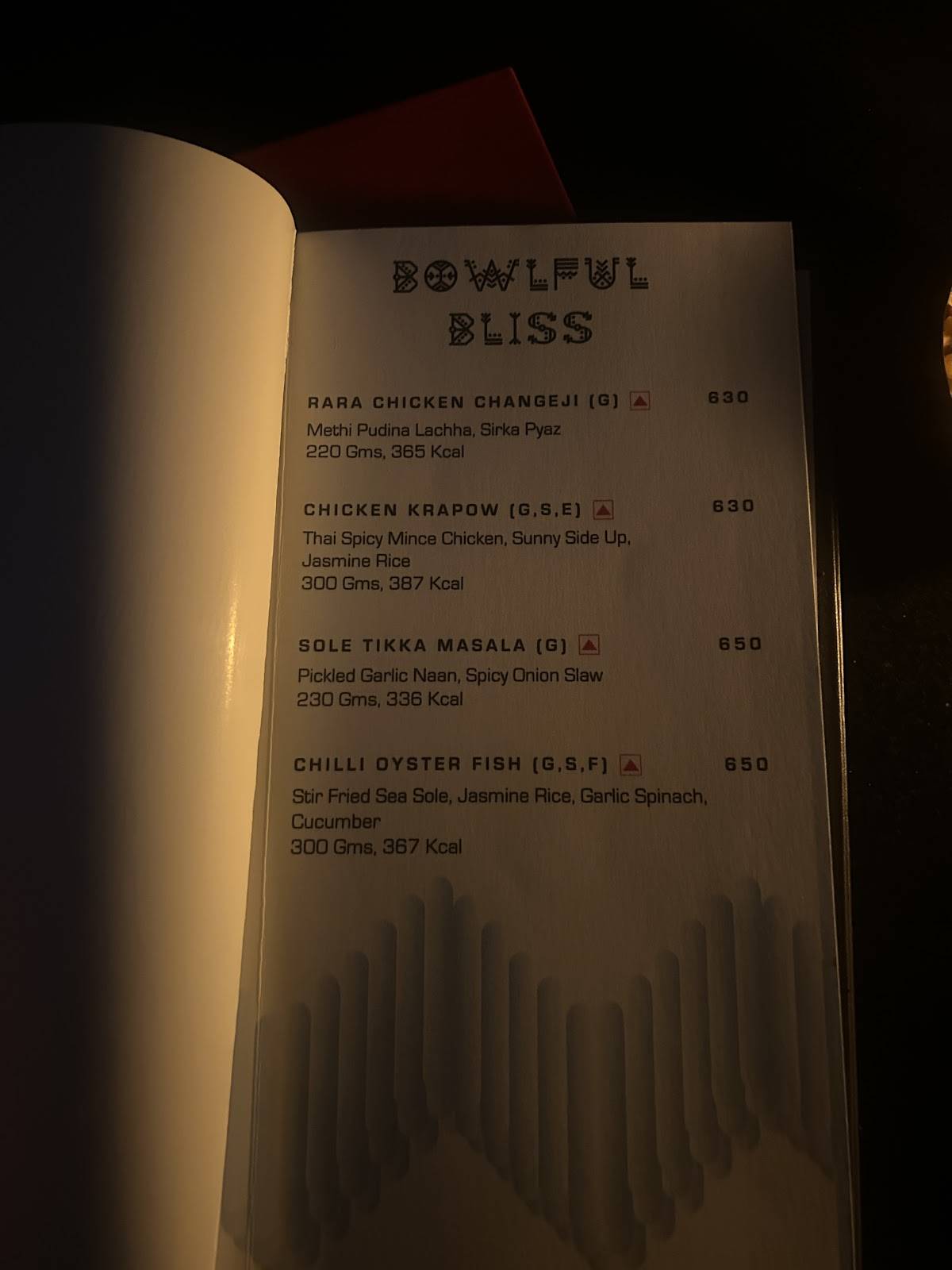 Beyul - Mystical Rooftop Bar and Lounge menu