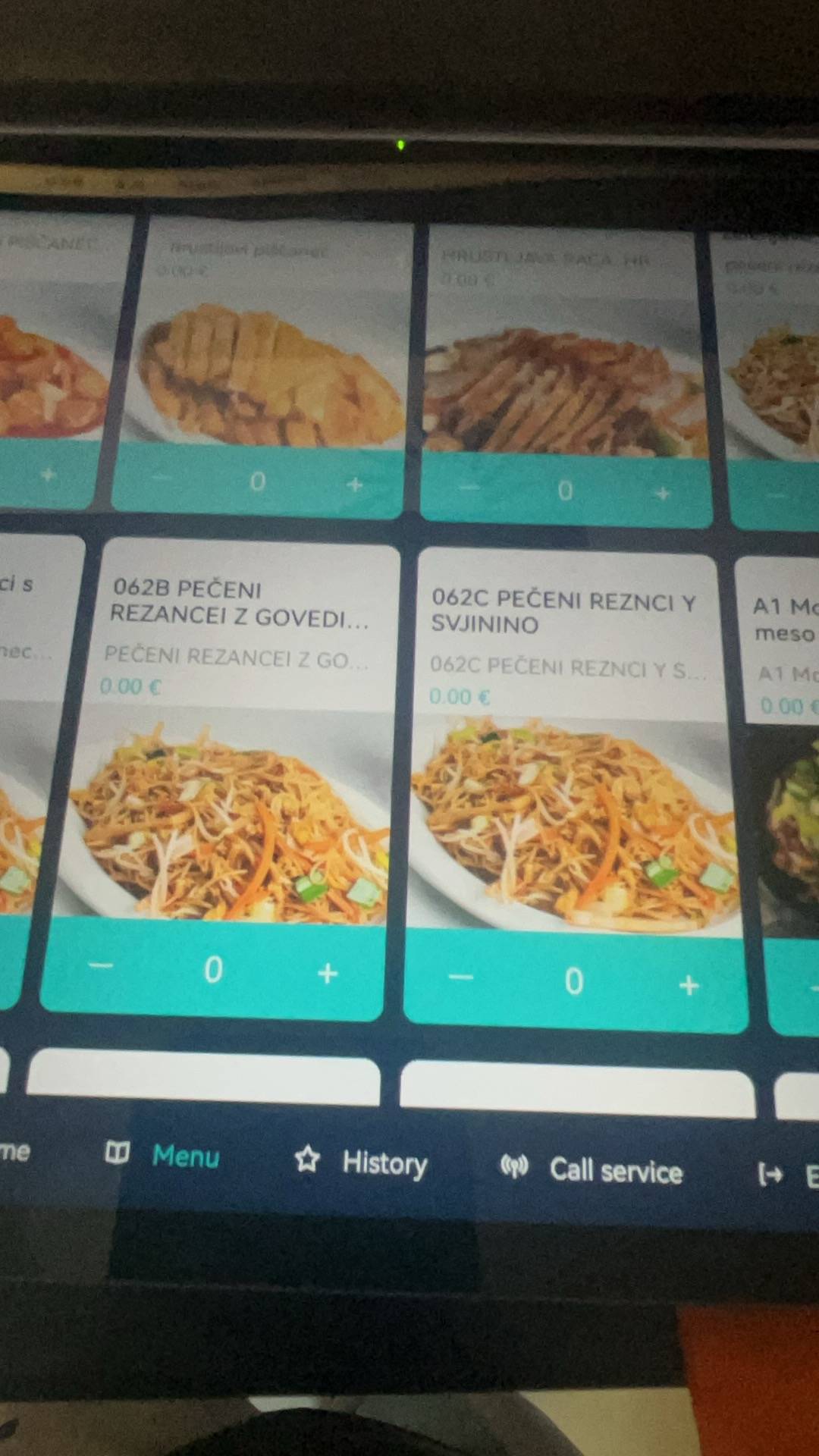 Menu di Big Panda 